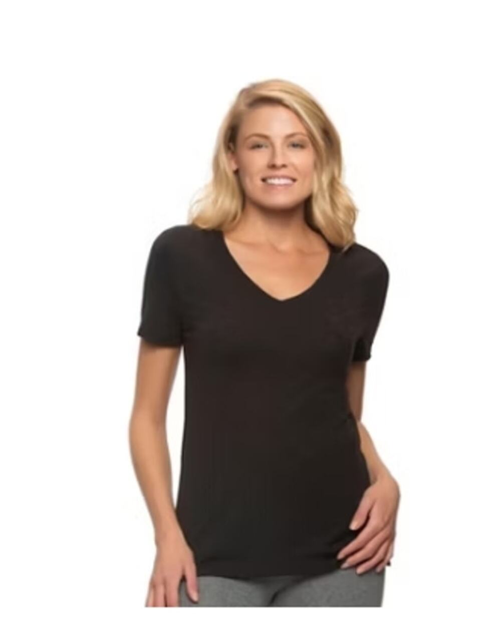 Felina - Women's Slub Jersey V-Neck Tunic